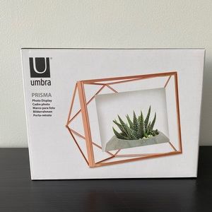 Rose Gold Prism Photo Frame